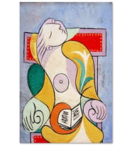 Ahşap Tablo La Lecture 1932 By Pablo Picasso
