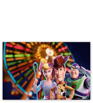 Ahşap Tablo Woody, Buzz Lightyear, Bo Peep