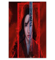 Ahşap Tablo Mulan Yifei Liu