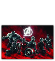 Ahşap Tablo Avengers Superheroes Captain America Kahramanlar