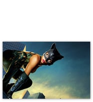 Ahşap Tablo Catwoman Halle Berry