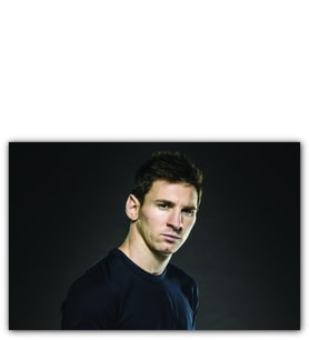 Ahşap Tablo Lionel Messi