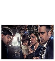Ahşap Tablo Fantastik Canavarlar Colin Farrel Ezra Miller