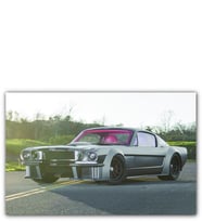 Ahşap Tablo Ford Mustang Fastback Alternatif Görseli