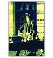 Ahşap Tablo Atatürk Çankaya Köşkü Kütüphanesi