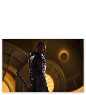 Ahşap Tablo Skurge Karl Urban Thor Ragnarok