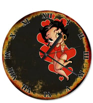Betty Boop Mutafak Tipi Duvar Saati