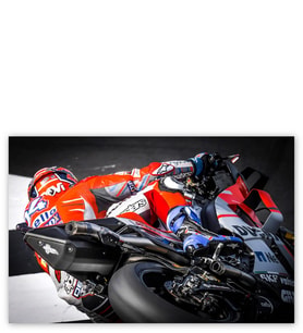 Ahşap Tablo Ducati Corse Arkadan Görünüş