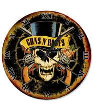 Guns N Roses Analog Duvar Saati