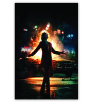 Ahşap Tablo Joker Key Art