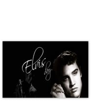 Ahşap Tablo Elvis Presley Siyah Beyaz