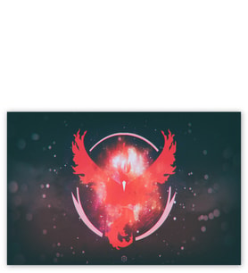 Ahşap Tablo Pokemon Go Team Valor