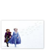 Ahşap Tablo Frozen 2 Queen Elsa Ve Anna Beyaz Zemin