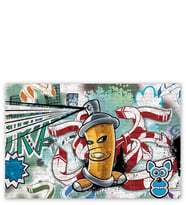 Ahşap Tablo Graffiti Sokak Boyama Sanatı Sprey