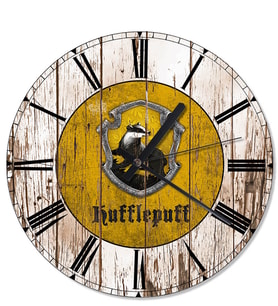 Hufflepuff Harry Potter Tasarım Duvar Saati