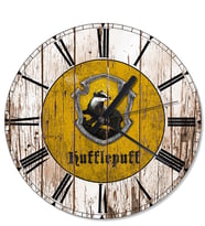 Hufflepuff Harry Potter Tasarım Duvar Saati