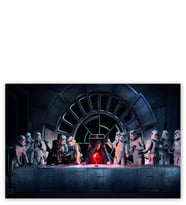 Ahşap Tablo Yıldız Savaşları Darth Vader Ve Stormtroopers