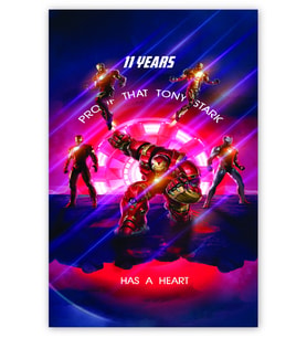 Ahşap Tablo Hulkbuster Tribute Iron Man