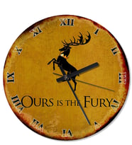 Baratheon Game Of Thrones Mutafak Tipi Duvar Saati