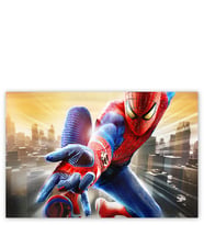 Ahşap Tablo The Amazing Spider-Man 2 Ağ Atışı
