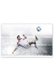 Ahşap Tablo Lionel Messi Vole