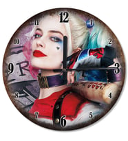 Harley Quinn Güzelliği Baskılı Duvar Saati