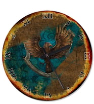 Ravenclaw Harry Potter Retro Duvar Saati