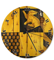 Hufflepuff Harry Potter Analog Duvar Saati