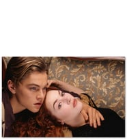 Ahşap Tablo Titanic Rose Ve Jack Kanepede