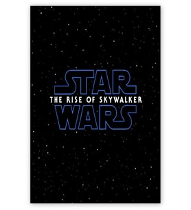 Ahşap Tablo Star Wars The Rise Of Skywalker Logo