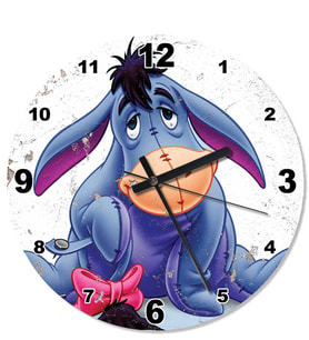 Eeyore Şekilli Duvar Saati