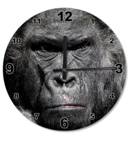Kingkong Goril Ahşap Duvar Saati