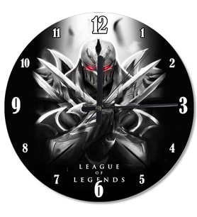 Lol Shaco Şekilli Duvar Saati