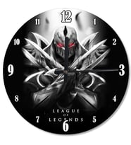 Lol Shaco Şekilli Duvar Saati