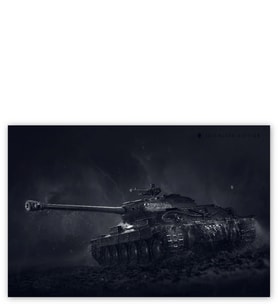 Ahşap Tablo World Of Tanks Black Edition