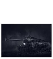 Ahşap Tablo World Of Tanks Black Edition