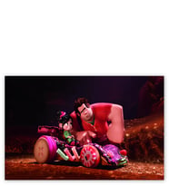 Ahşap Tablo Wreck It Ralph 2 Yarış Arabası