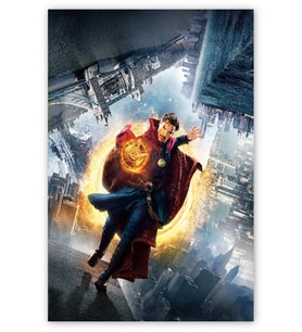 Ahşap Tablo Dr.Strange Fantasy Görseli