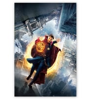 Ahşap Tablo Dr.Strange Fantasy Görseli