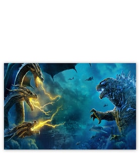 Ahşap Tablo Godzilla King Of The Monsters