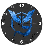 Pokemon Go Team Mystic Sessiz Duvar Saati