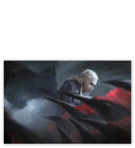 Ahşap Tablo Game Of Thrones Daenerys Targaryen
