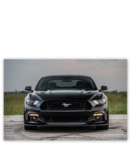 Ahşap Tablo Ford Mustang Hennessey Anniversary Edition