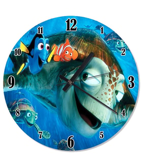 Kayıp Balık Nemo Çocuk Odası Duvar Saati
