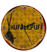 Hufflepuff Harry Potter Tasarım Duvar Saati
