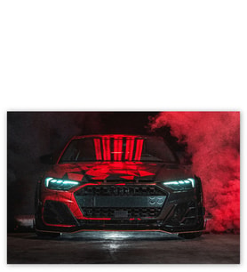 Ahşap Tablo Audi A1 ABT Sportsline