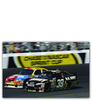 Ahşap Tablo Nascar Yarış Otomobili