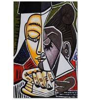 Ahşap Tablo Tete D'une Femme Lisant Head Of A Woman Reading 1953 By Pablo Picasso