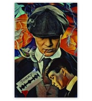 Ahşap Tablo  Peaky Blinders Thomas Shelby
