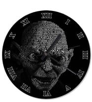 Smeagol Gollum Desenli Duvar Saati